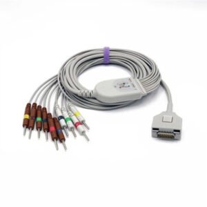 Fukuda 10-Lead ME Cardisuny KP-500/500D EKG Cable