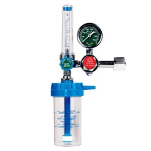 Medical Oxygen Regulator with Humidifier & Flowmeter